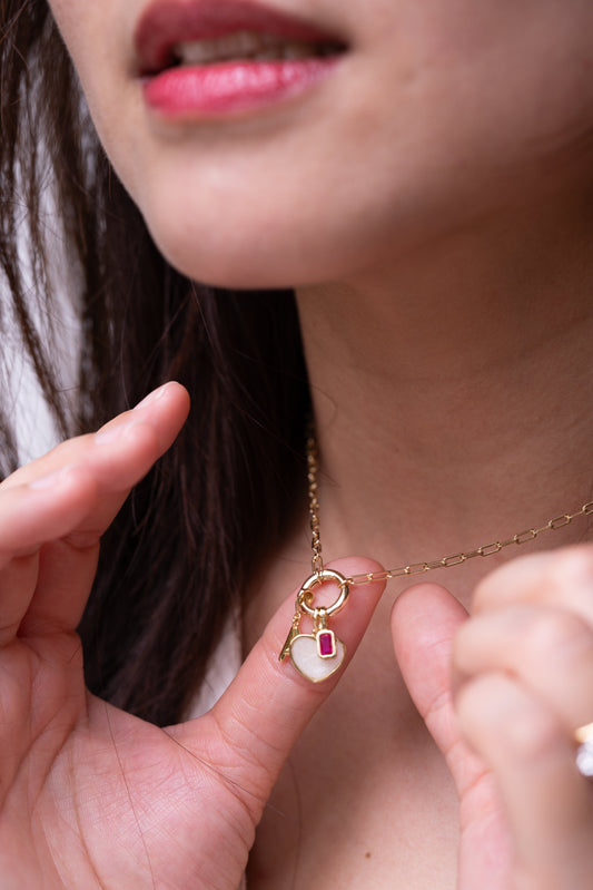 Cradle Heart Necklace (Keepsake)