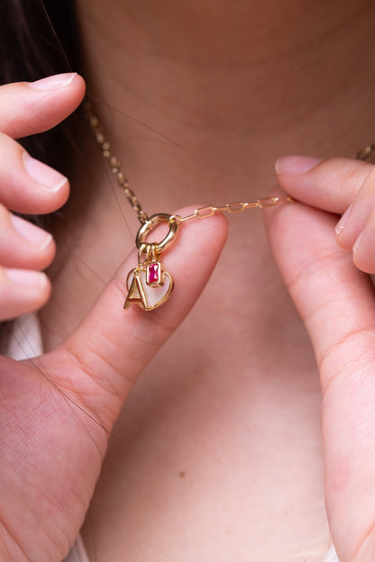 Cradle Heart Necklace (Keepsake)