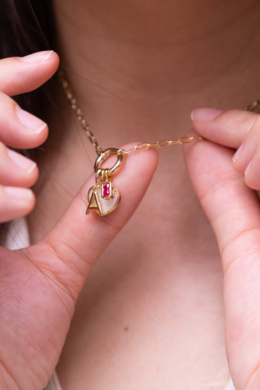 Cradle Heart Necklace (Keepsake)