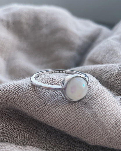 Cradle Rings - 18K Solid Gold