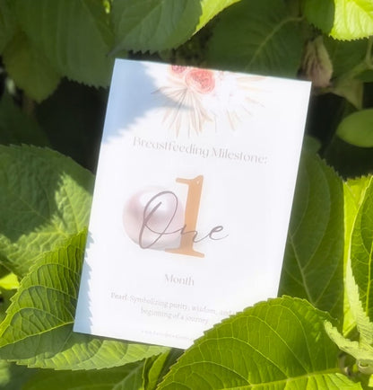 Seasons of Strength — Breastfeeding Milestone Cards